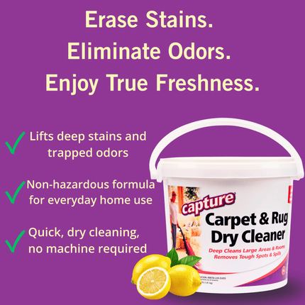 Capture Carpet Dry Cleaner Powder - 4 lbs.