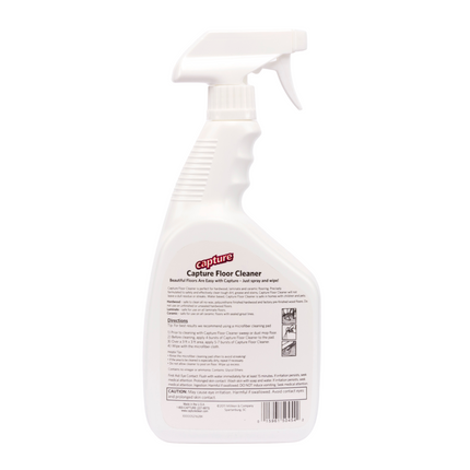 Capture Hardwood & Multi-Surface Floor Cleaner – Streak-Free Shine for Hardwood, Ceramic, Laminate & Tile (32 oz)