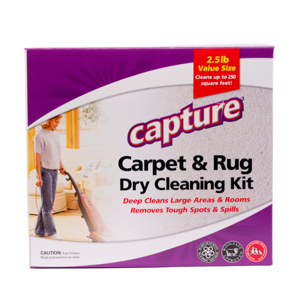 Capture Carpet Total Care Kit 2.5 Pound - 250 sq. ft. Coverage