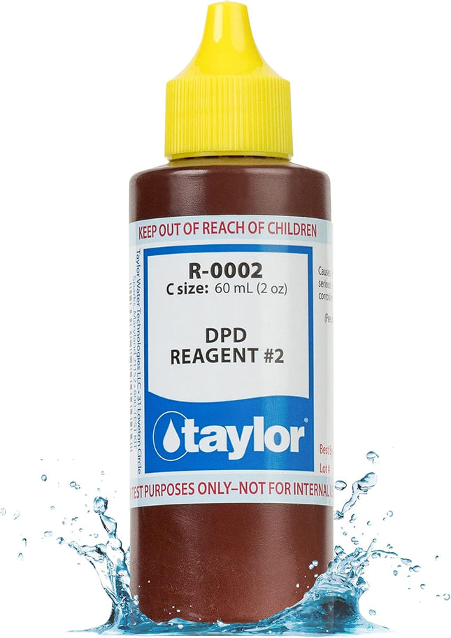 Taylor Technologies Taylor Tech R-0002-C No.2 Reagent DPD Liquid for Swimming Pool, 2-Ounce, As Shown