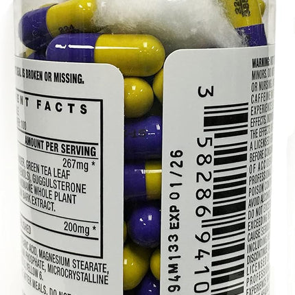 Stacker 2 Fat Burner Capsules, Ephedra Free, 100-Count Bottle