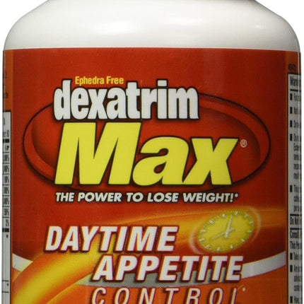 Dexatrim Max Daytime Appetite Control, 60-Count Bottle, Ephedra-Free Dual-Action Weight & Energy Support