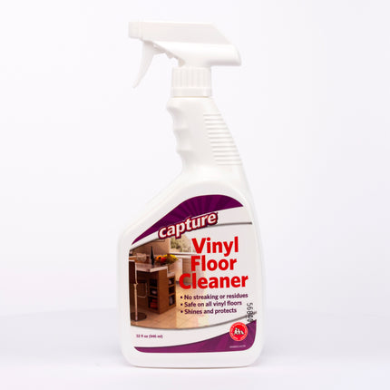 Capture Vinyl Floor Cleaner Care for Luxury Vinyl Flooring Ready To Use 32oz Spray Bottle