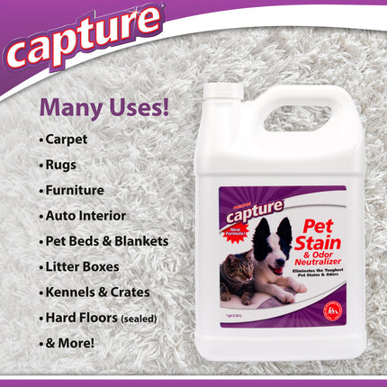 Capture Pet Stain & Odor Neutralizer – 1 Gallon