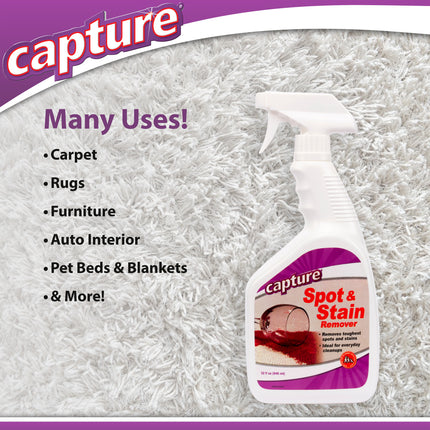 Capture Carpet Spot and Stain Remover - 32oz Pack of 2