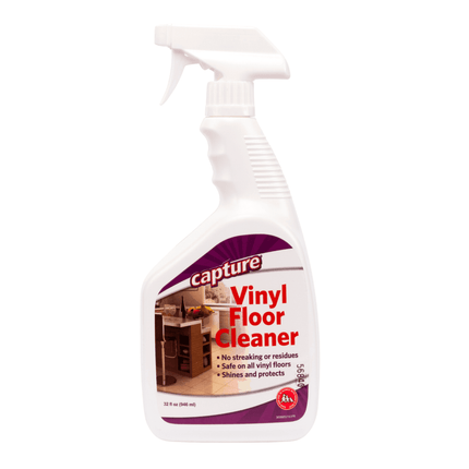 Capture Vinyl Floor Cleaner Care for Luxury Vinyl Flooring Ready To Use 32oz Spray Bottle