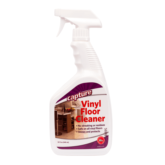 Capture Vinyl Floor Cleaner Care for Luxury Vinyl Flooring Ready To Use 32oz Spray Bottle