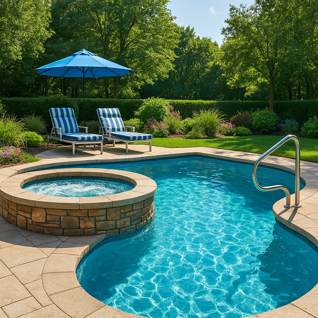 <h2>    Pool & Spa</h2>