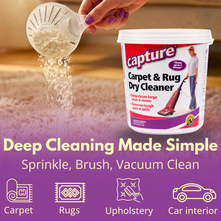 Capture Carpet Dry Cleaner Powder - 2.5 lbs.