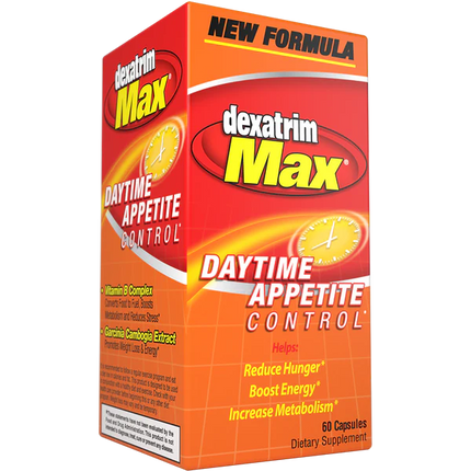 Dexatrim Max Daytime Appetite Control, 60-Count Bottle, Ephedra-Free Dual-Action Weight & Energy Support