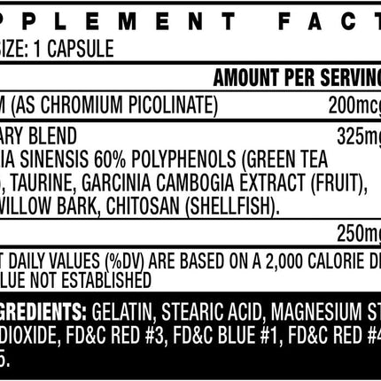 Stacker 3 Metabolizing Fat Burner with Chitosan, 20 Ct Bottle, Advanced Ephedra-Free Energy & Fat-Loss Support Supplement